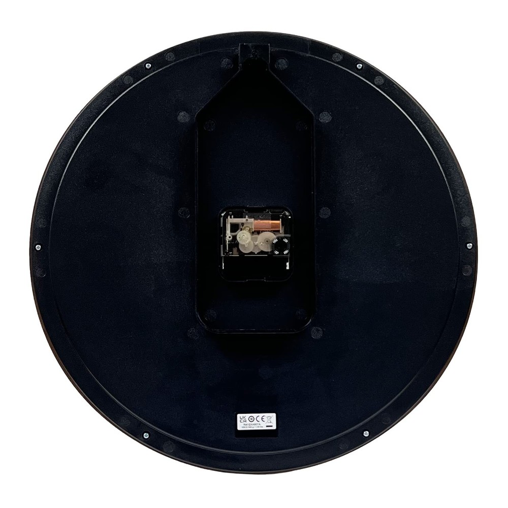 SEIKO Shigato Wall Clock, Black