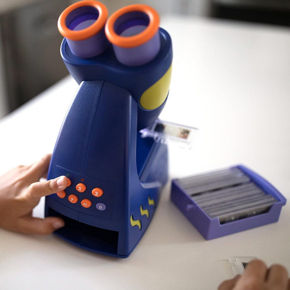 Geosafari Jr. Talking Microscope Featuring Bindi Irwin: Microscope for Kids, STE