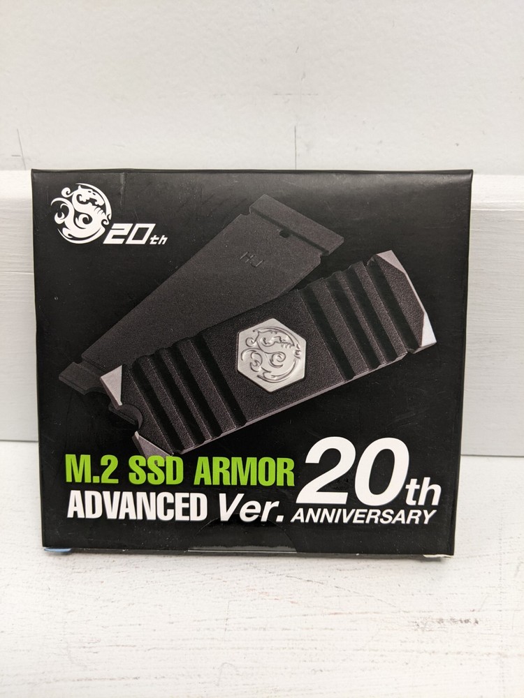 BITSPOWER M.2 SSD ARMOR ADVANCED VER. - 20TH ANNIVERSARY - BLACK - NEW