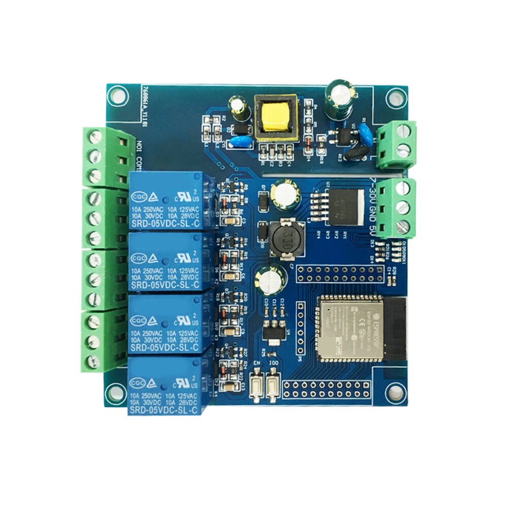AC/DC ESP32 WIFI Bluetooth 4CH Relay Module ESP32- Development board