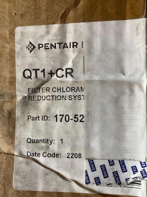 Pentair Everpure QT1+CR Water Filter System