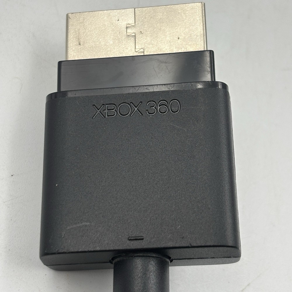 Official OEM Microsoft Xbox 360 AV Composite Audio/Video Cable RCA