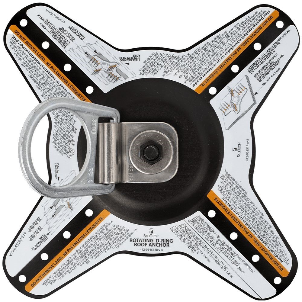 Falltech 360 Degree Rotating D-Ring Anchor