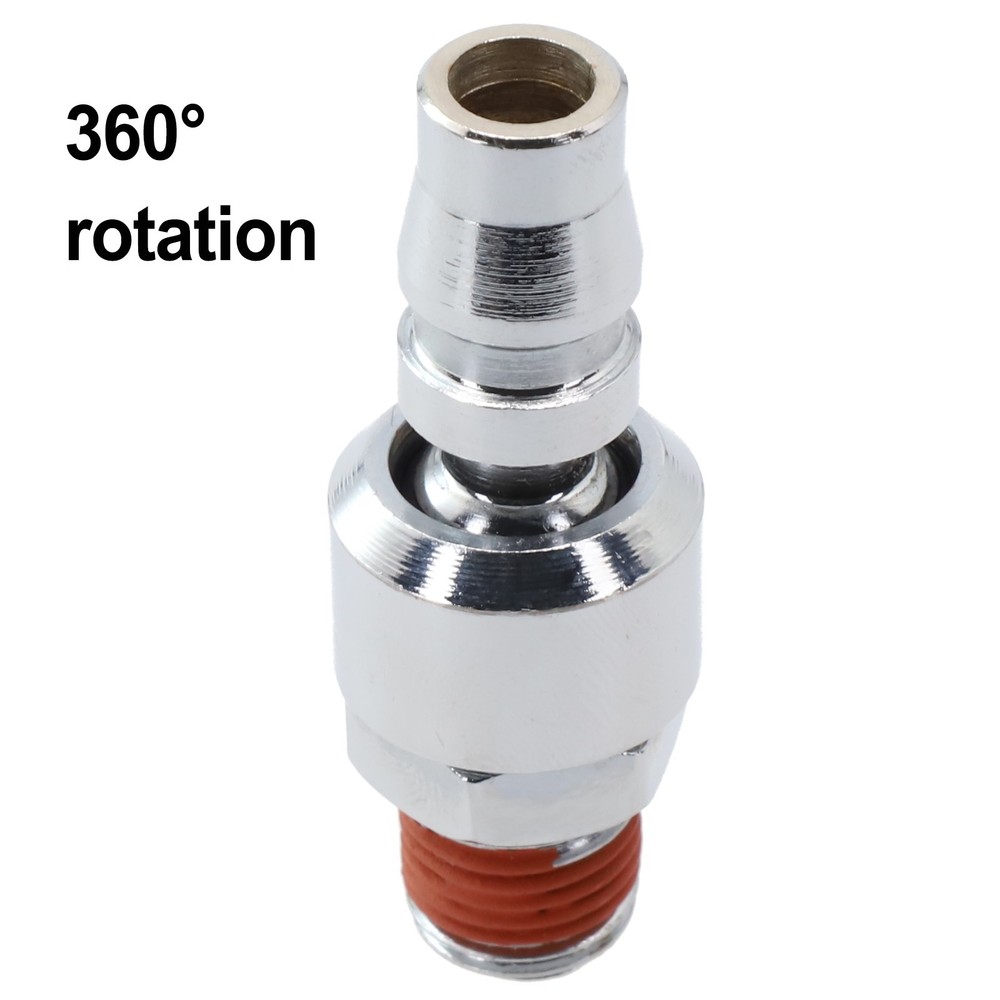Portable and lightweight quick connector for air compressor accessories