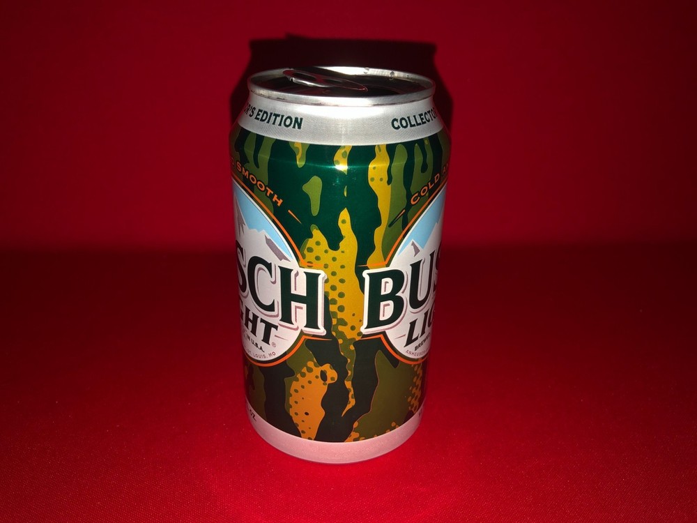 2025 Empty Busch light Camouflage Can Limited Edition Beer Can Empty