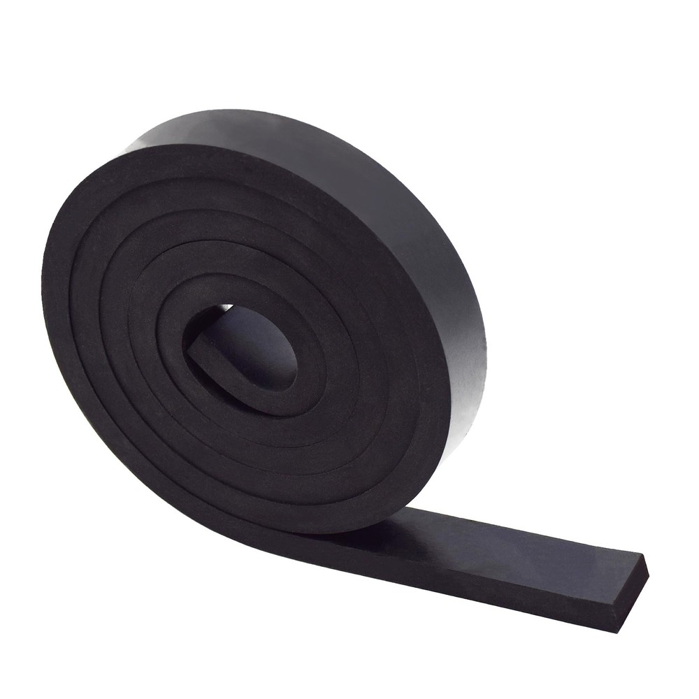 3/8 Inch Thick Neoprene Rubber Strips and Heavy-Duty Solid Rubber Rolls, Shee...