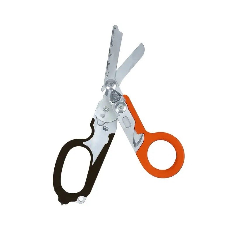 Life Saving Emt Scissors Multi Function Sharp Ring Cutter Wrench Belt Cutter