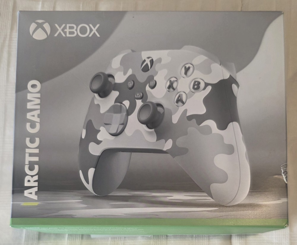 *BOX ONLY* Microsoft XBox Arctic Camo Special Edition Wireless Controller