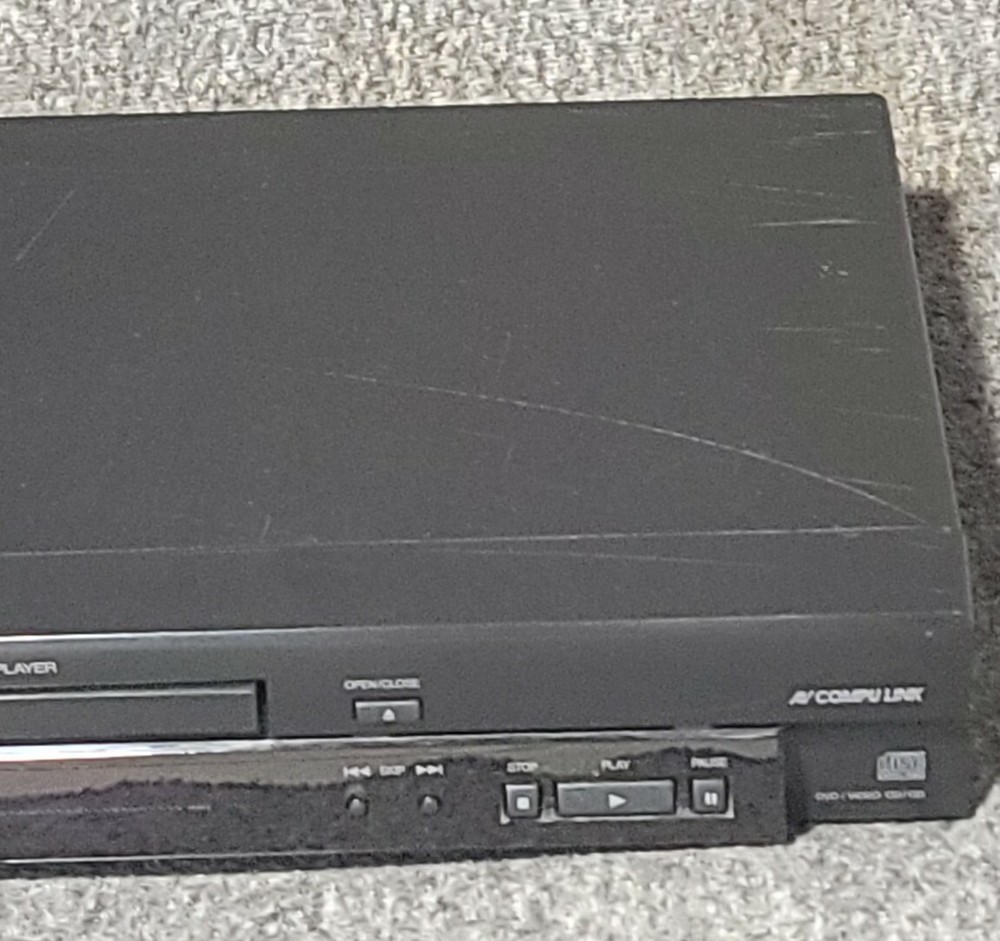JVC XV-S60BK 4-Head DVD Player (missing remote)