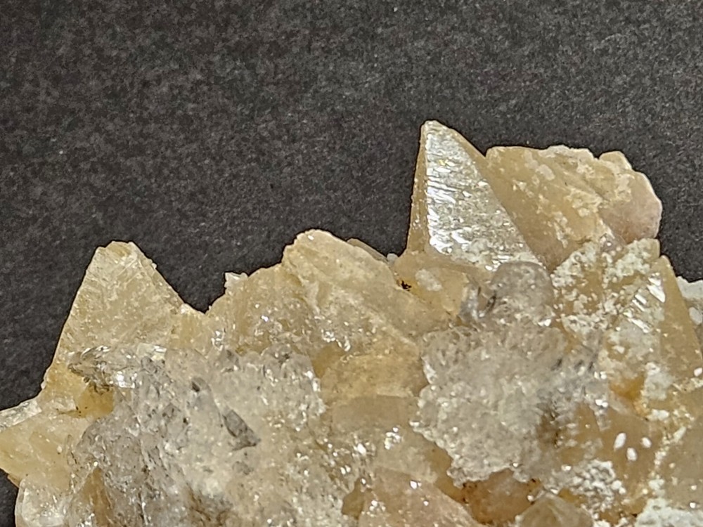 Selenite On Calcite Fluorescent Mineral Specimen