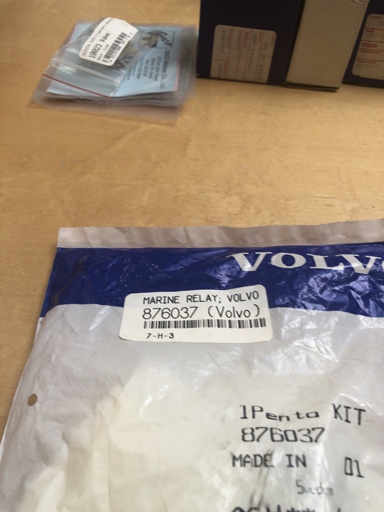 Volvo Penta OEM Relay Kit 876037