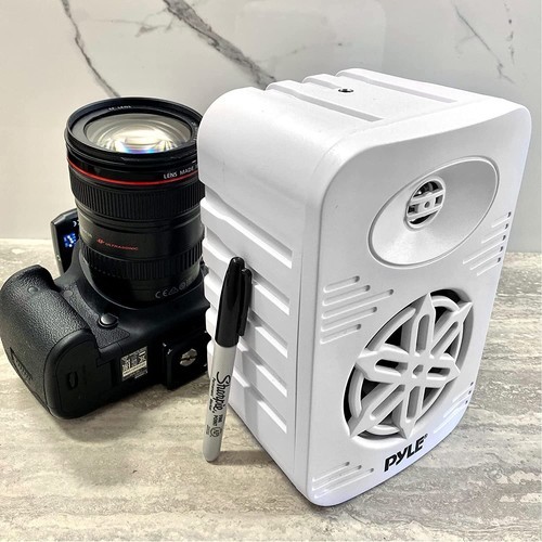 PyleHome PDWRBT56WT 5.25" 2-Way Wireless Bluetooth Speaker System (White)