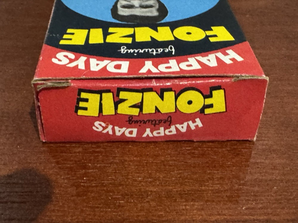 Fonzi Candy Box Happy Days 1976 RARE