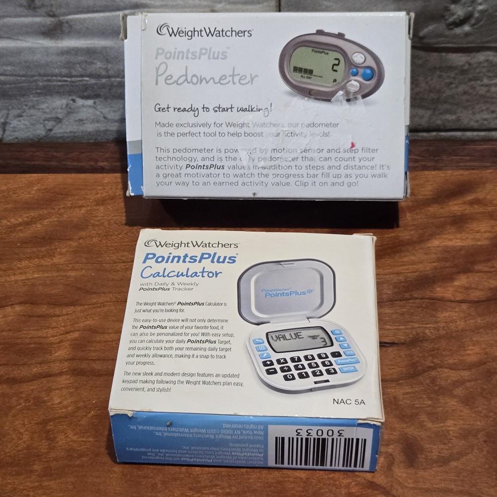 Weight Watchers Bundle PointsPlus Calculator Pedometer