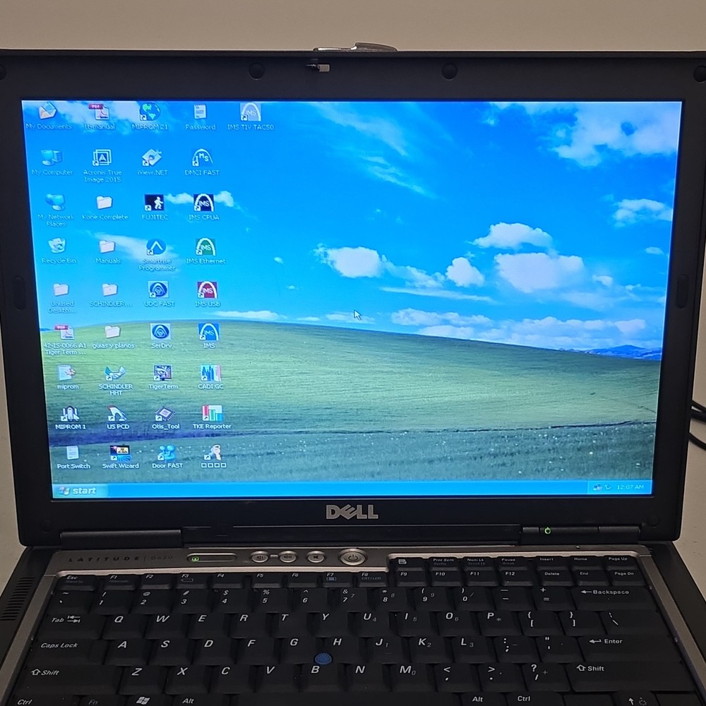 Elevator service tool computer
