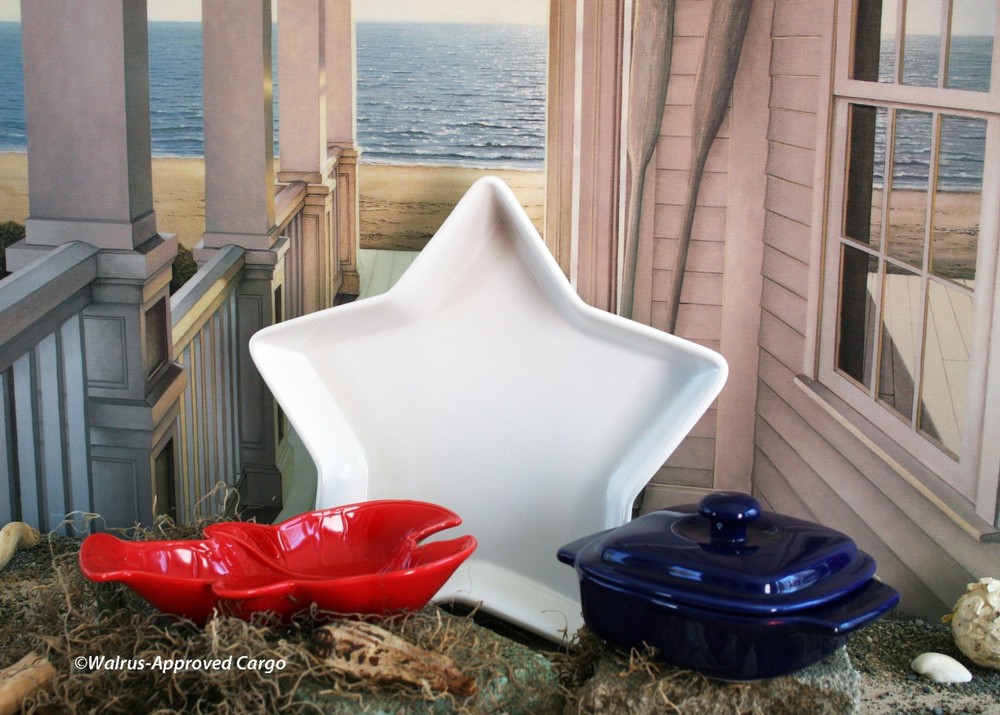 RED, WHITE & BLUE SUMMER BAKEWARE SET – WAVE A FLAG FOR UNIQUE TABLE SERVICE!