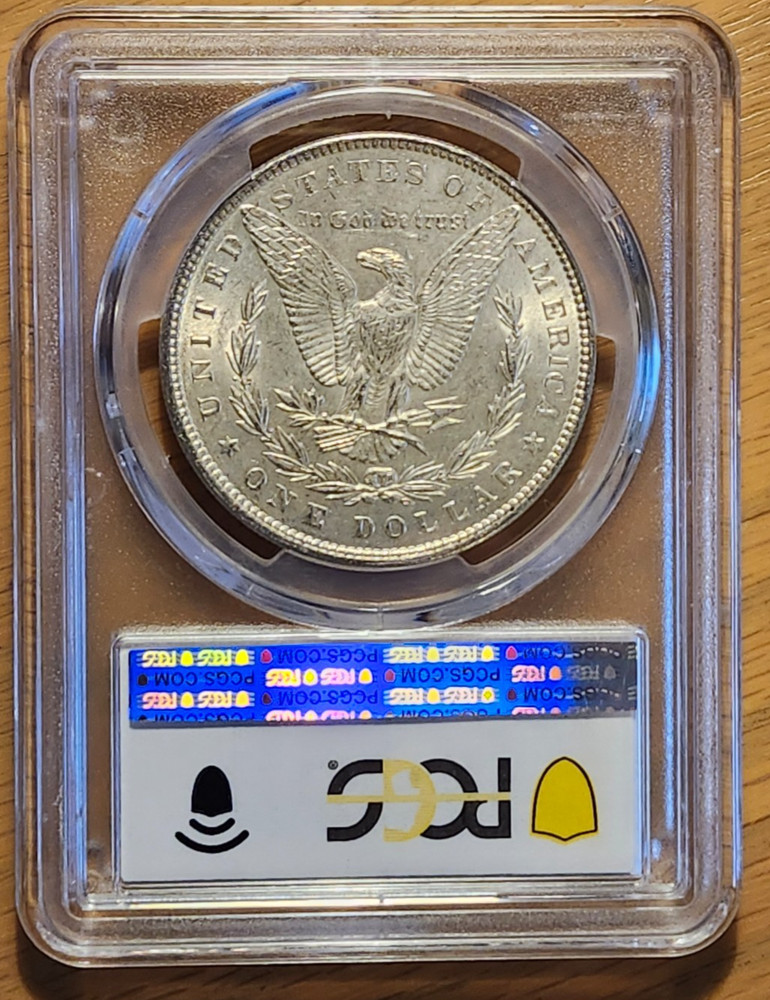 1896 PCGS MS61 MORGAN 90% SILVER 404