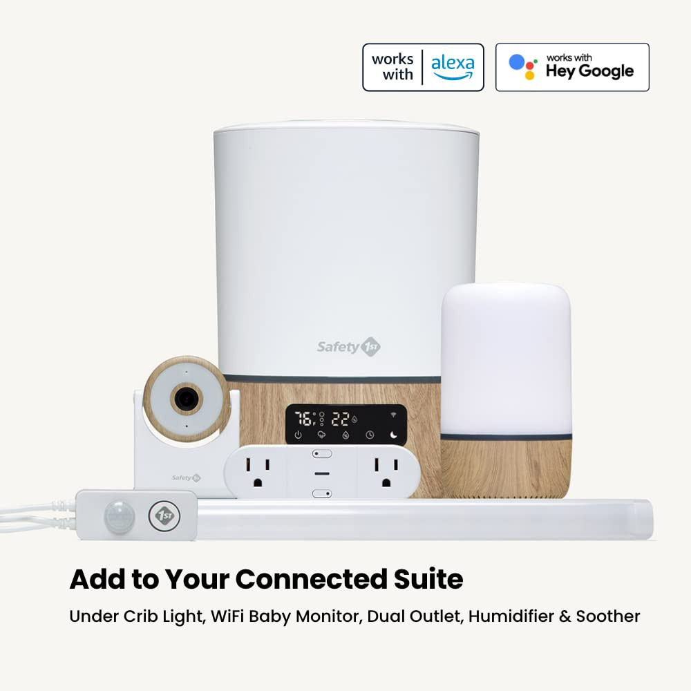 Connected under Crib Smart Light — Motion Activated Night Light, Dimmable and Fu