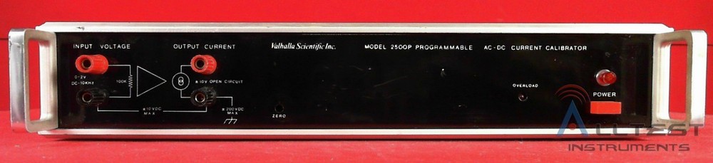 Valhalla 2500P AC-DC Current Calibrator