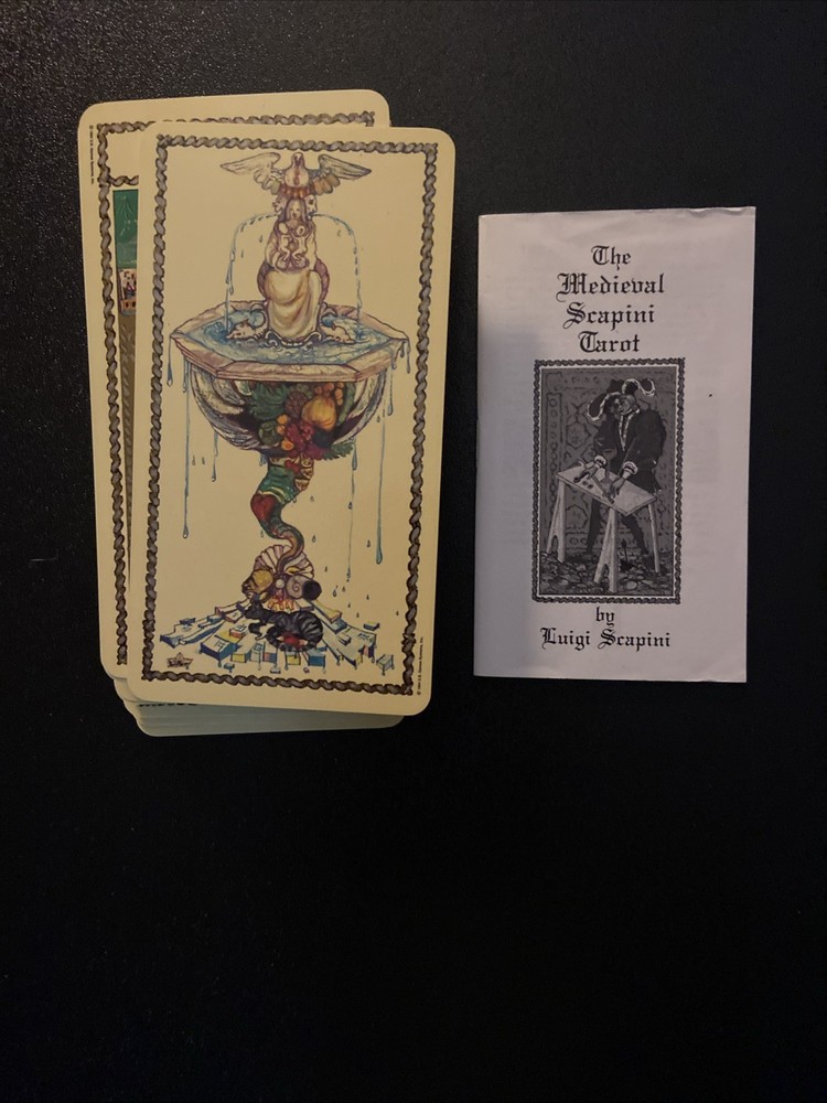 Tarot Deck: The Medieval Scapini Tarot 2005 US Games Systems
