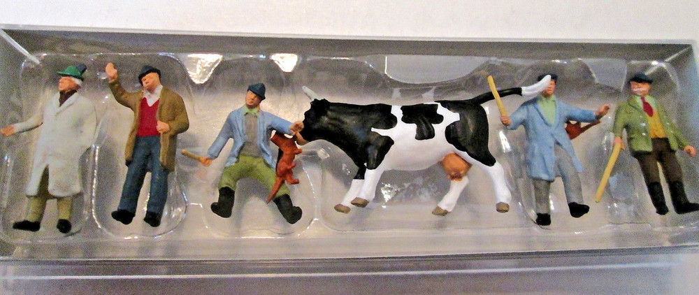 Preiser (HO 1:87)  Cattle Traders #10048