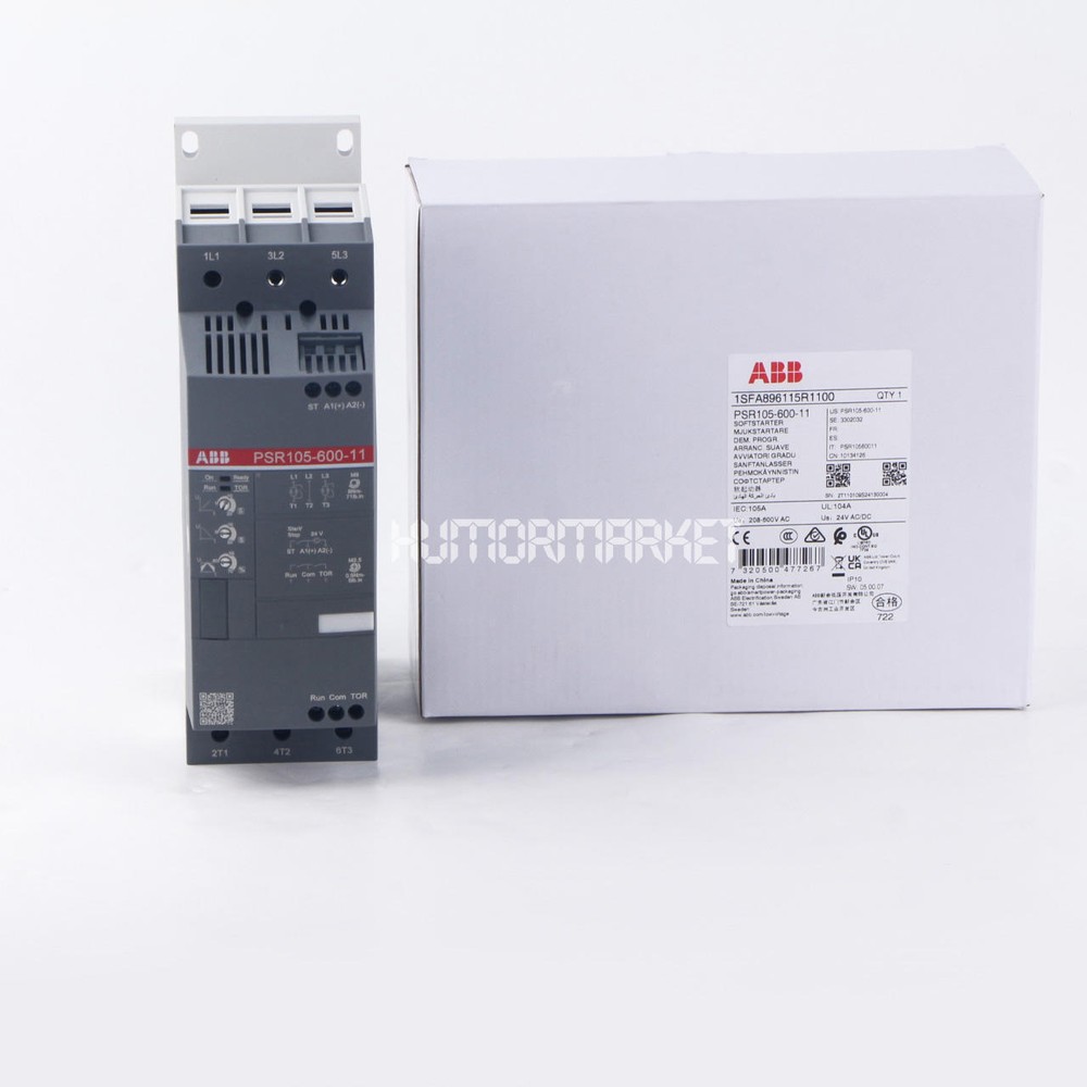 1PCS NEW ABB Soft Starte 55kw PSR105-600-11