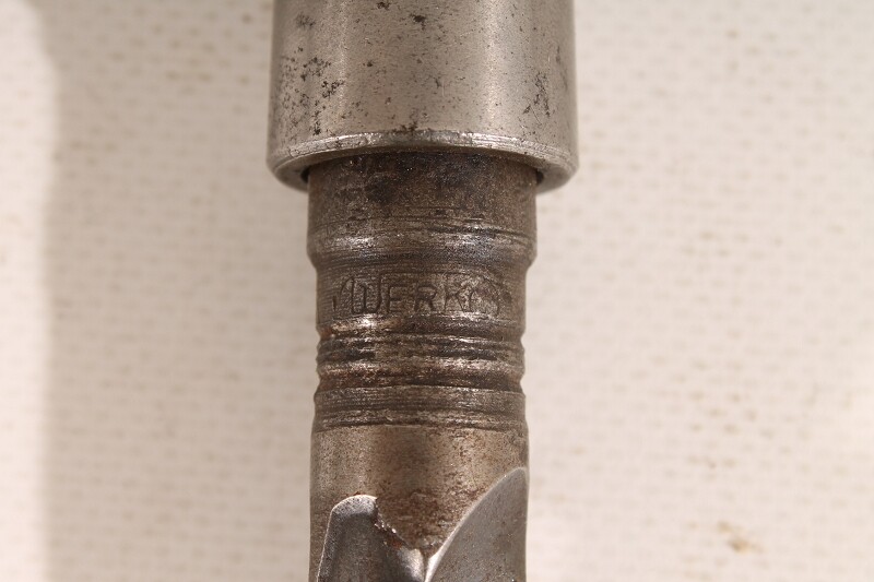 1 Spiral Drill Bit 17 mm Ø Morse Taper Shank Adapter