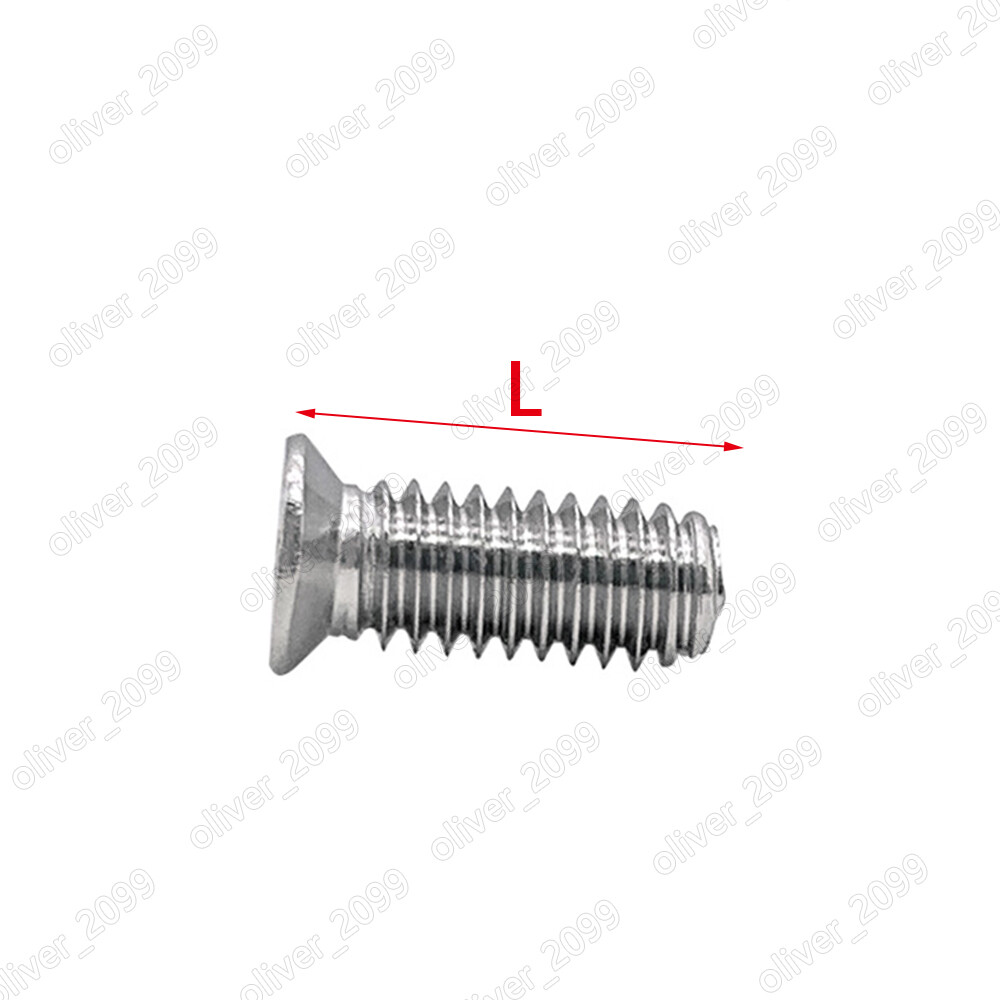 304 Stainless Steel Non-Standard Phillips Countersunk Flat Small Head Screws
