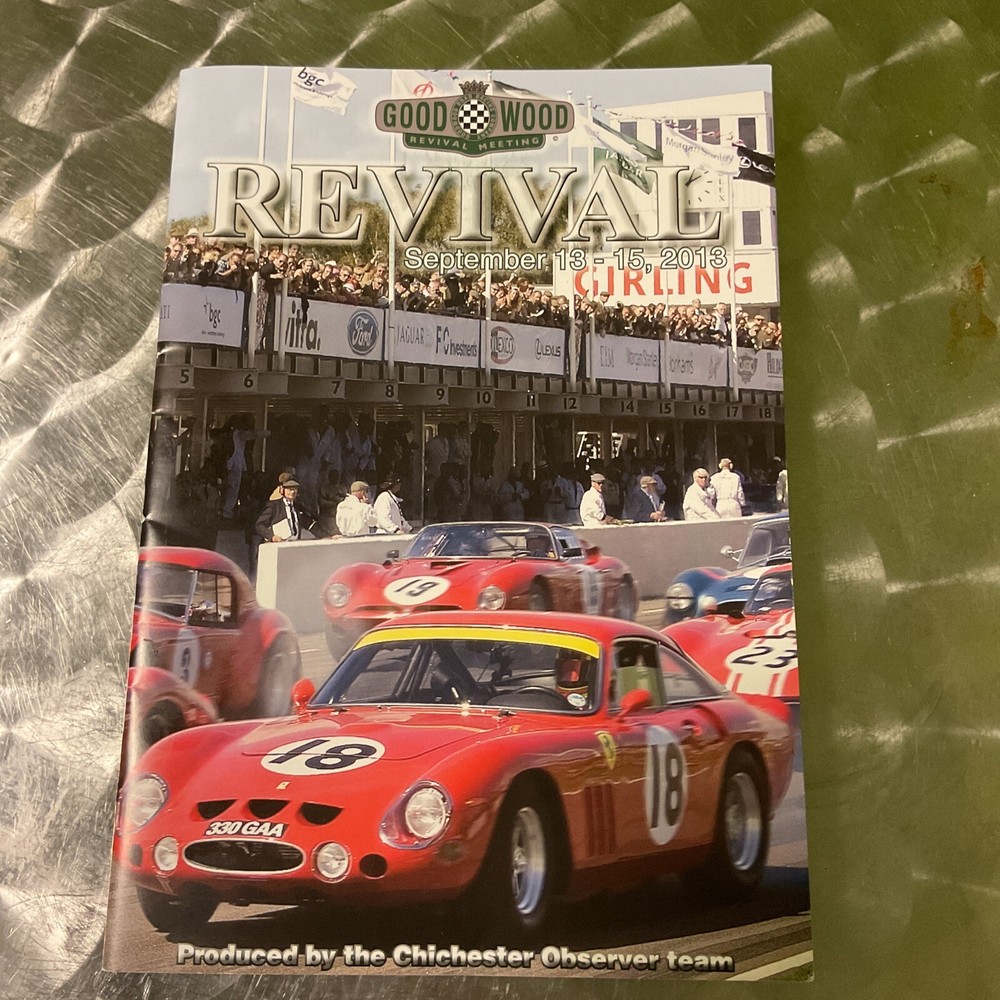 GOODWOOD REVIVAL (2013) CHICHESTER OBSERVER SUPPLEMENT