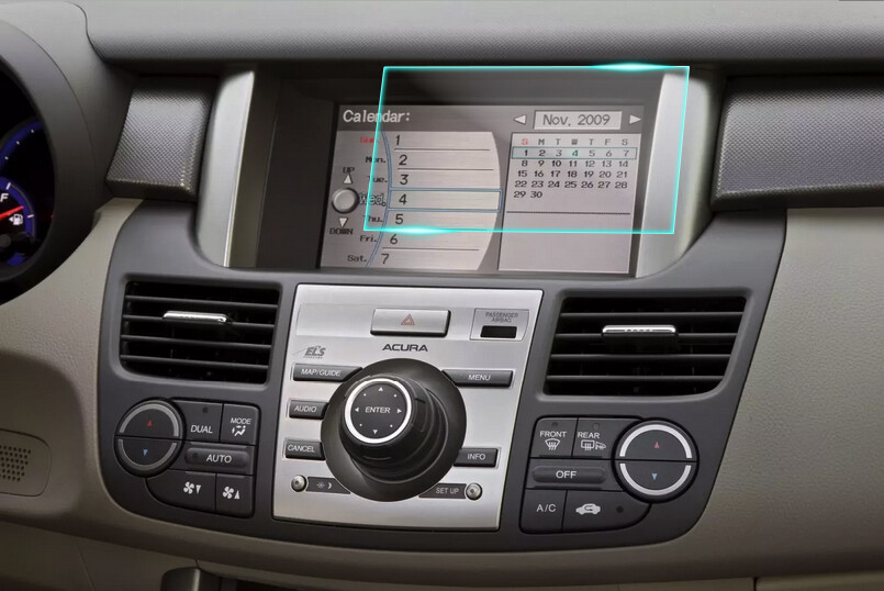 Crystal Clear Screen Protector for 2011 Acura RDX Vehicle Navigation