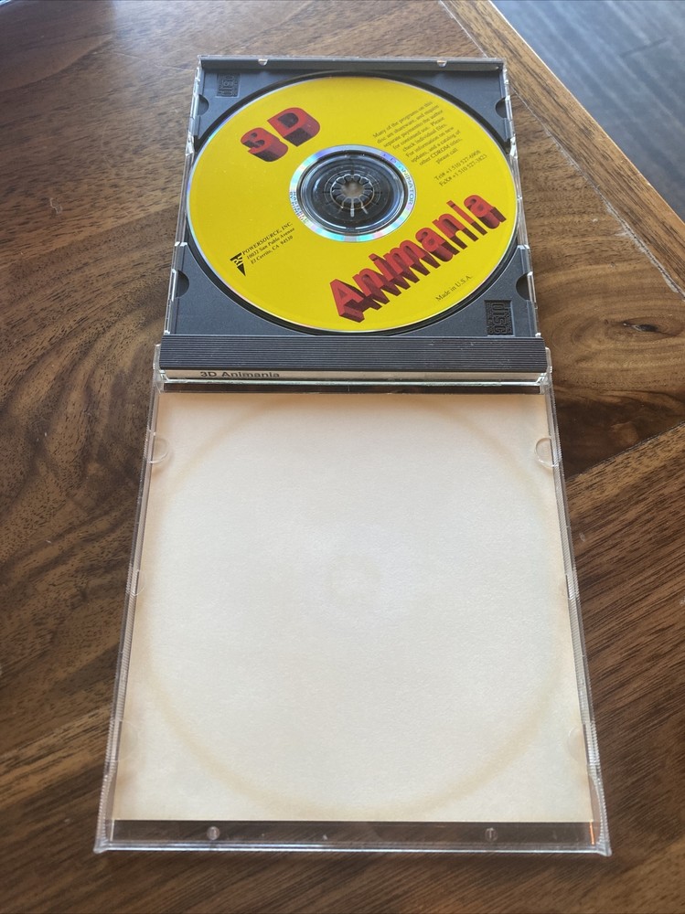 Powersource Computer - 3D Animania (CDRom) FLI Files