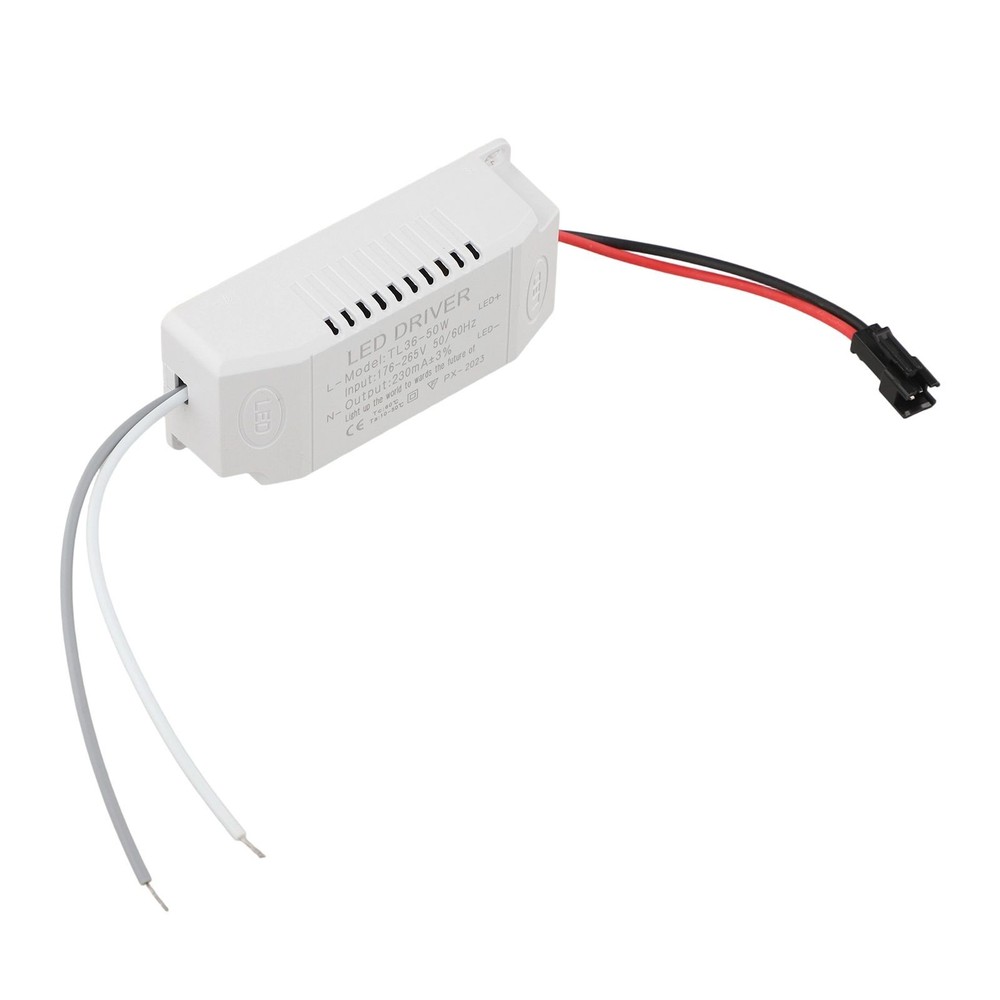 LED Driver Constant Current Home Improvement 36-50W Power Diameter 80mm