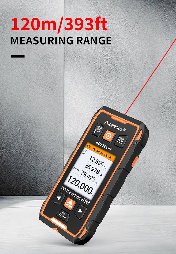 Stud Finder Wall Scanner - Stud Finder Tool HD LCD Display and W/Intelligent Mic