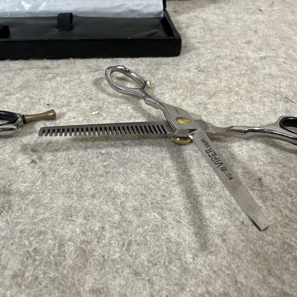 Viper Shears #01163 Professional Cutting Texturing Scissors Set Right Hand