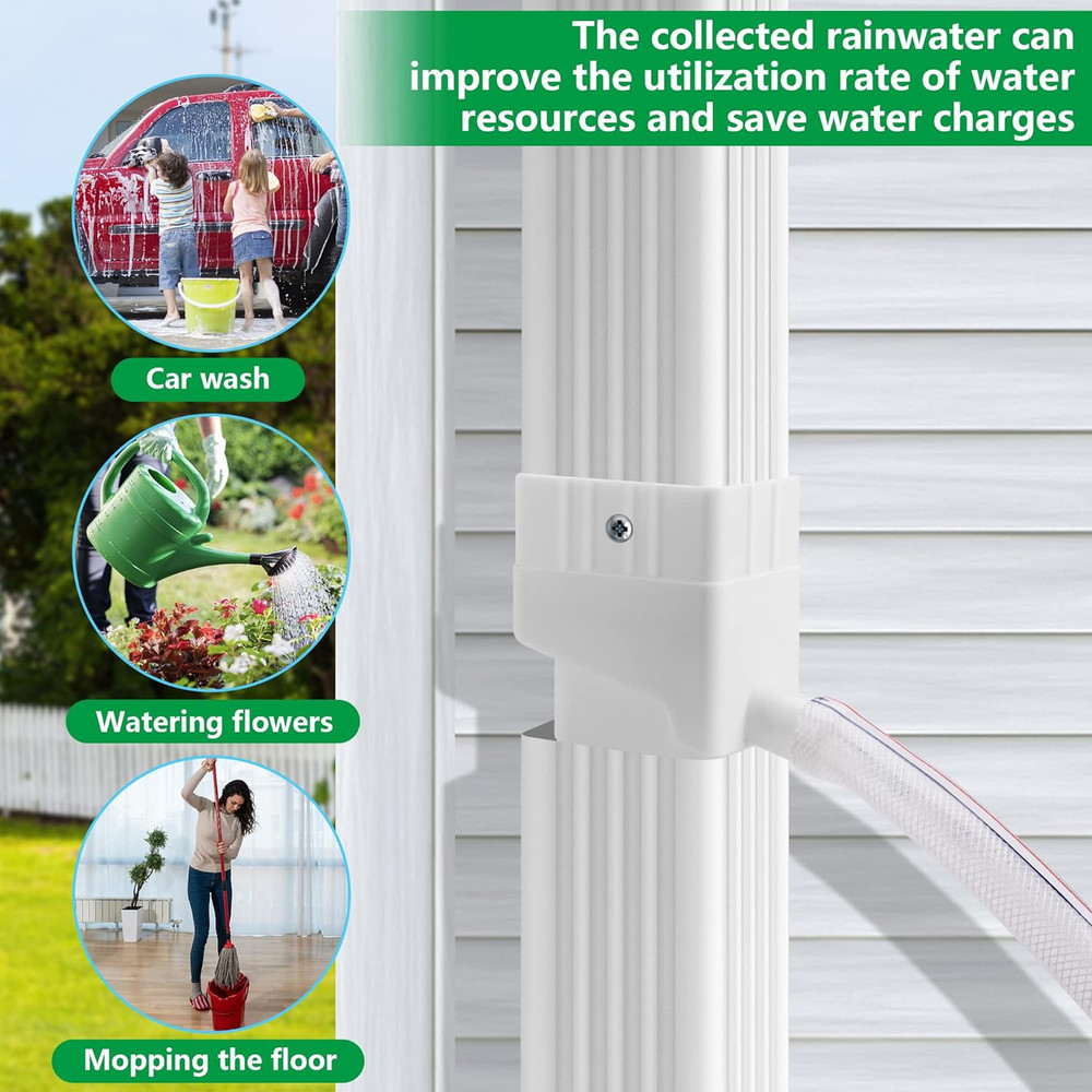 Rainwater Collection System-Rainwater Collection Diverter Connector System-Raind