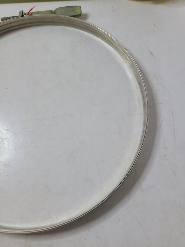 Vintage Metal Cross Stitch Ring