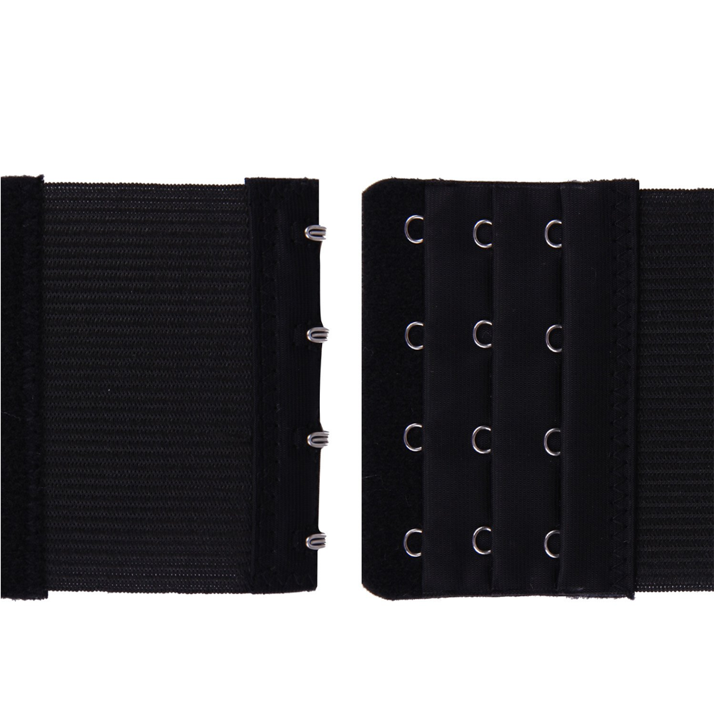 8Pcs Lady Adjustable Bra Extender 4 Hooks Elastic Underwear Strap Extension Belt