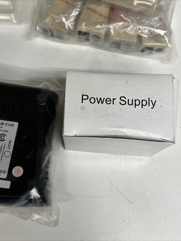 Efficient Networks SpeedStream 5100 DSL Modem + Power Supply + **READ** NEW