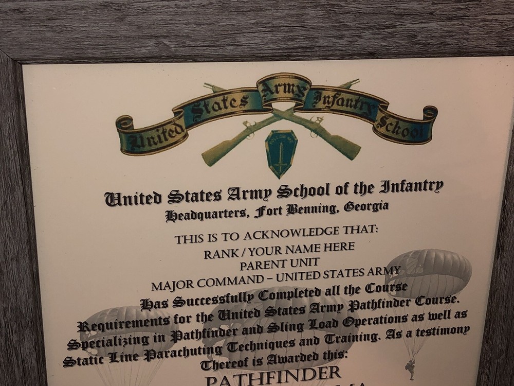 PATHFINDER COURSE DIPLOMA (COMMEMORATIVE CERTIFICATE)