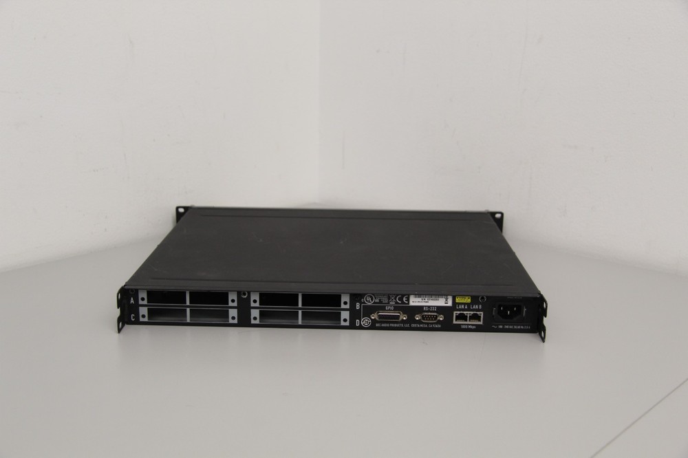 QSC Q-SYS I/O Frame Type 2 Network Interface With No cards