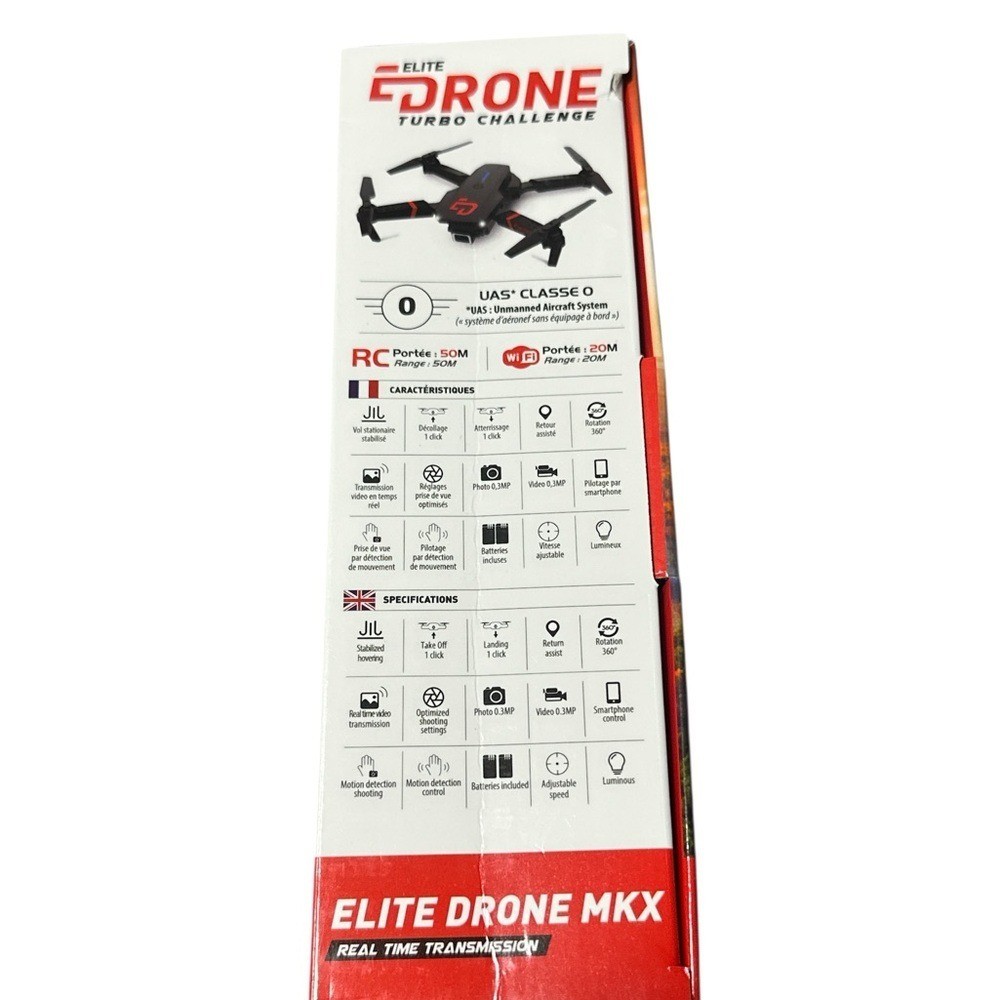 NWT, Elite Drone MKX with Extra Power