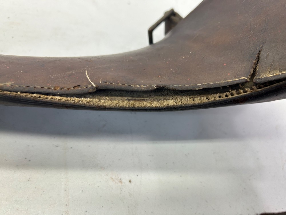 WWI US Army McClellan Cavalry Saddle With Stirrups