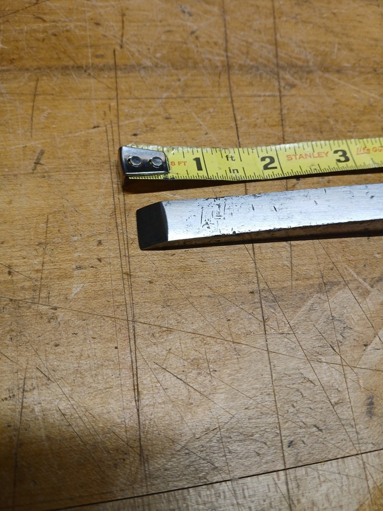 ANTIQUE UNDERHILL EDGE TOOL CO. 1/2" MORTICE CHISEL *LONG* EXCELLENT CONDITION!