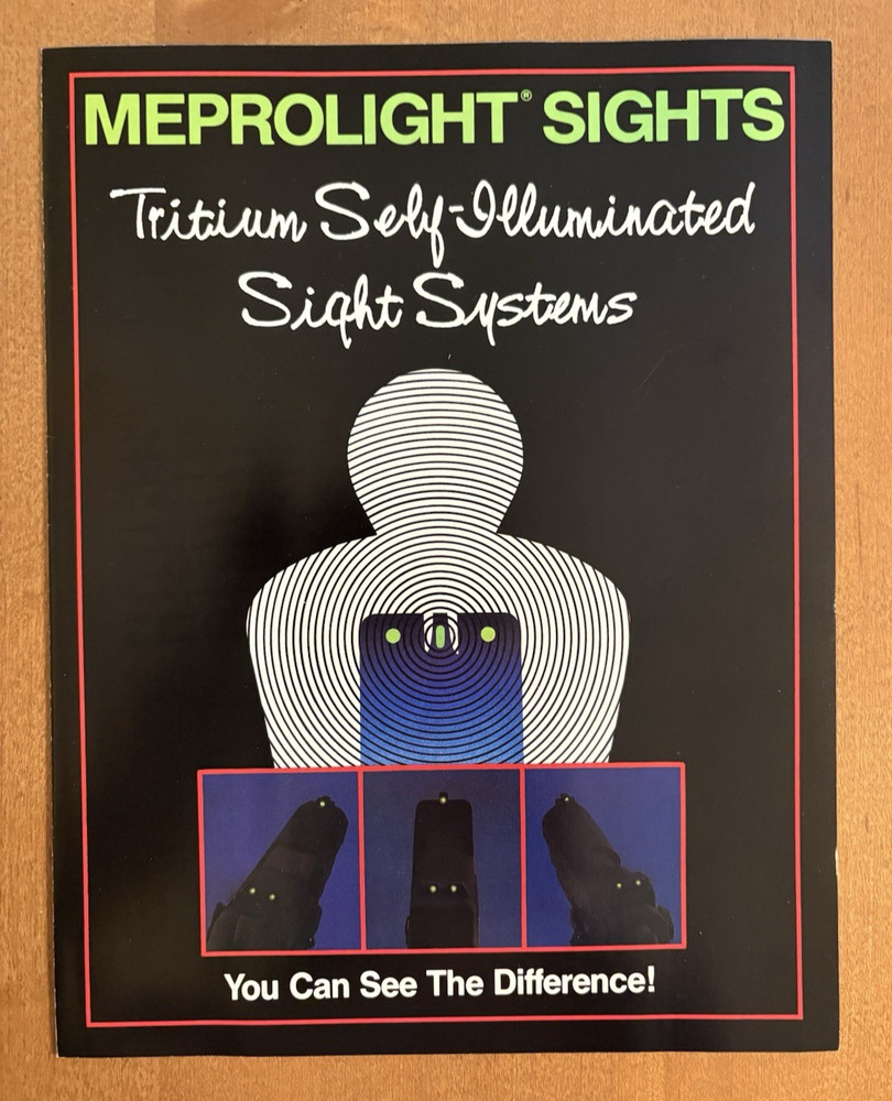 Meprolight Sights Tritium Self-Illuminated Sight Systems Brochure