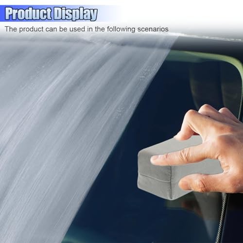 Suede Microfiber Applicator Pad, Multi-Purpose Ceramic Spray Coating 2PCS