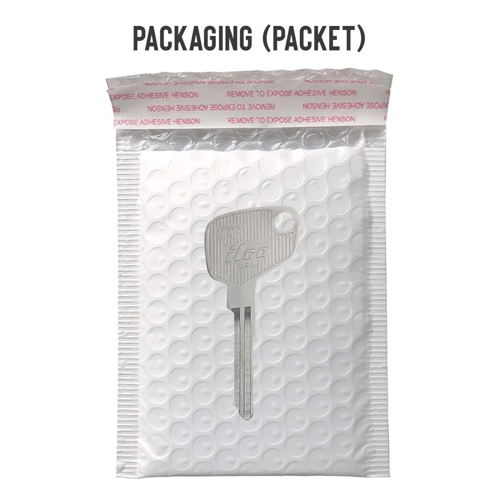 MZ15 Key Blank Nickel
