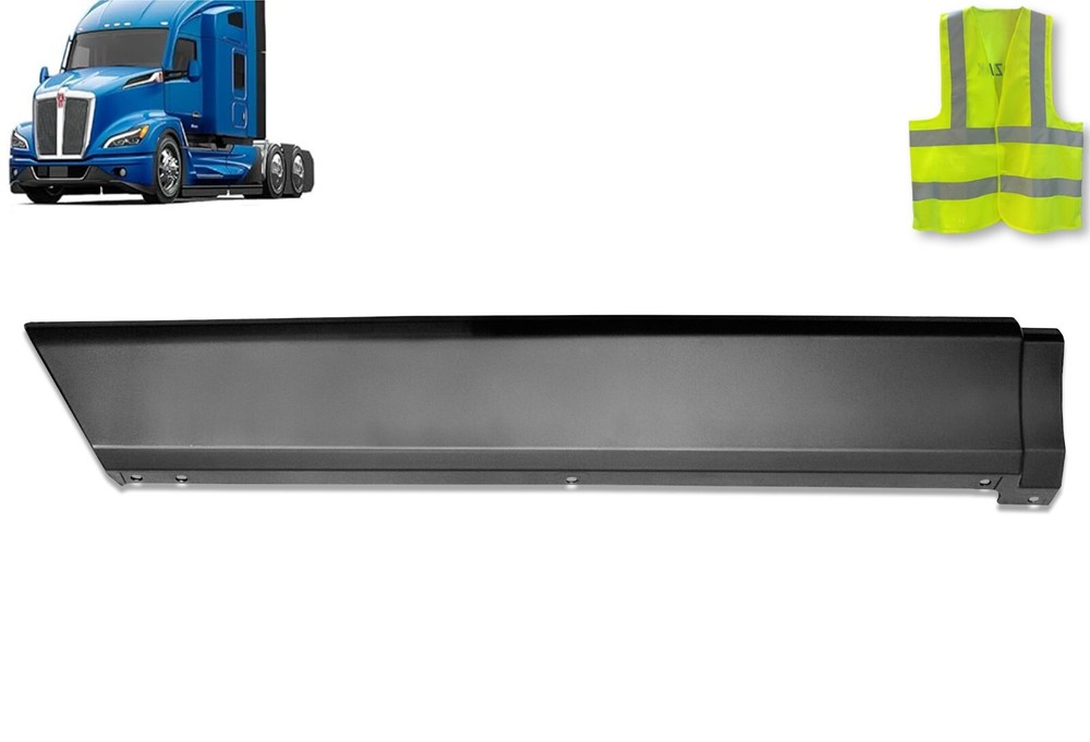 Kenworth T680 Next Gen 2022+ Under Step Door Fairing Panel, Left Driver Side