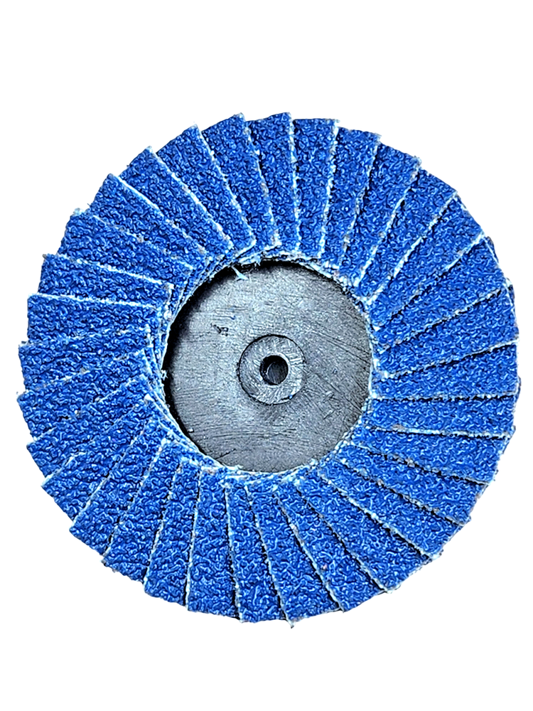 20 Pack - 3" Mini Flap Discs Quick Change Sanding Disc- 40 Grit