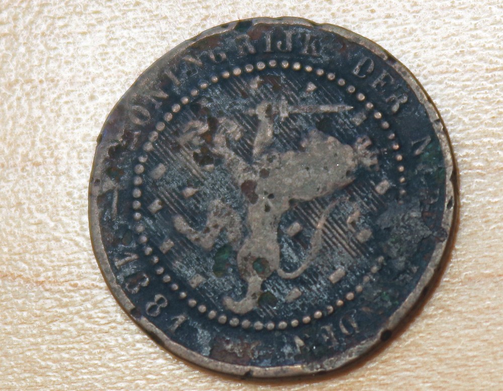 1881 Netherlands 1 Cent