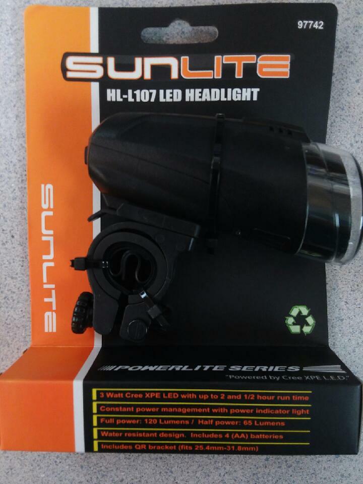 Sunlite HL-L107 LED Headlight 97742 Brand New!!